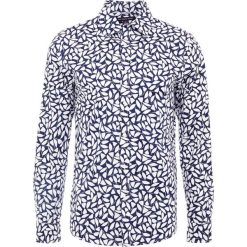 Michael Kors TRIM STRETCH GIANT LEAF Koszula midnight. Niebieskie koszule męskie Michael Kors, s, bez wzorów, z elastanu, bez kołnierzyka, bez rękawów. Za 509,00 zł.