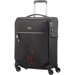 Walizka "Disney" w kolorze czarnym - 40 x 55 x 20 cm. Czarne walizki Samsonite, z motywem z bajki, z poliesteru. W wyprzedaży za 386,95 zł.
