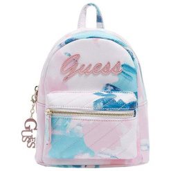 Guess Damski Plecak Factory Women`S Feliz Logo Convertible Mini Backpack Print. Szare plecaki damskie marki Guess, z aplikacjami. Za 619,00 zł.
