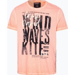 Camp David - T-shirt męski, pomarańczowy. Pomarańczowe t-shirty męskie Camp David, xl, bez wzorów, bez kołnierzyka. Za 129,95 zł.