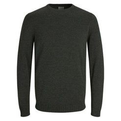 Jack&Jones Męska sweter Jjebasic Knit Crew Neck Noos Deep Dephts Twist ed With With Black (rozmiar M). Czarne swetry męskie Jack&Jones, m, bez wzorów, bez kołnierzyka, bez kaptura. W wyprzedaży za 85,00 zł.