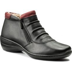 Buty zimowe damskie: Botki COMFORTABEL – 991086 Schwarz/ Bordeaux 1