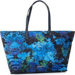 Torebka DESIGUAL - 20SAXA73 5131. Niebieskie torebki klasyczne damskie Desigual, bez wzorów, z materiału, klasyczne, bez dodatków. W wyprzedaży za 239,00 zł.