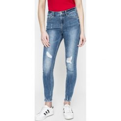 Miss Sixty - Jeansy Liko. Niebieskie jeansy damskie skinny marki Miss Sixty, z elastanu. W wyprzedaży za 279,90 zł.