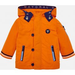 Mayoral - Kurtka dziecięca 74-98 cm. Żółte kurtki chłopięce Mayoral, bez wzorów, z bawełny, krótkie, bez kaptura. Za 159,90 zł.