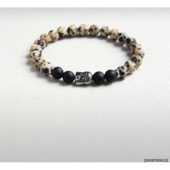 LUX. męska bransoletka - Budda - jaspis. Bransoletki męskie Pakamera, z jaspisem. Za 111,00 zł.