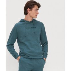 Bluza z kapturem - Turkusowy. Niebieskie bluzy męskie House, s, bez wzorów, z kapturem, bez rękawów, z kapturem. Za 119,99 zł.