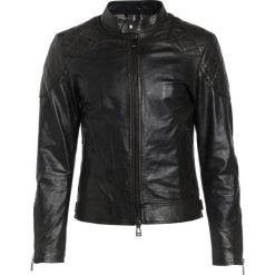 Kurtki męskie: Belstaff OUTLAW BLOUSON DAVID BECKHAM Kurtka skórzana black