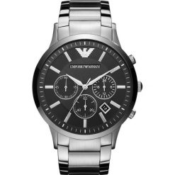 Emporio Armani - Zegarek AR2460. Szare zegarki męskie marki Emporio Armani, ze stali. Za 1599,00 zł.