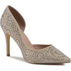 Szpilki MENBUR - 20911 Gold 0000. Żółte półbuty damskie Menbur, bez wzorów, ze skóry ekologicznej, eleganckie, bez obcasa, na obcasie, bez zapięcia. Za 399,00 zł.