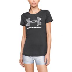 Under Armour Tech™ Koszulka Czarny. Czarne koszulki damskie Under Armour, xs, z nadrukiem, z poliesteru, bez kołnierzyka. Za 137,95 zł.
