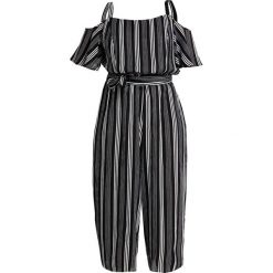 City Chic STRIPE PLAY Kombinezon black. Czarne kombinezony damskie City Chic, z materiału. Za 379,00 zł.