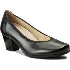 Półbuty CAPRICE - 9-22301-20 Black Nappa 022. Czarne creepersy damskie Caprice, ze skóry ekologicznej, na obcasie. W wyprzedaży za 179,00 zł.