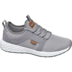 Sneakersy damskie Bench popielate. Szare sneakersy damskie Bench, z materiału. Za 139,90 zł.