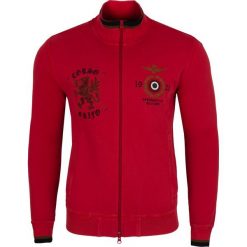 Bluza Aeronautica Militare. Czerwone bluzy męskie xl, bez wzorów, z włoskim kołnierzykiem, bez rękawów, bez kaptura. Za 699,00 zł.