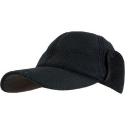 Czarna Jesienno-Zimowa Męska Czapka z Daszkiem -Pako Jeans- Bejsbolówka z Nausznikami CPAPJNSDASZEK771. Czarne czapki męskie Pako Jeans, na zimę, bez wzorów, z jeansu. Za 39,00 zł.