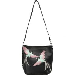 Torebki klasyczne damskie: Topshop REBECCA BIRD Torba na ramię black