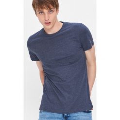 T-shirt basic - Niebieski. Niebieskie t-shirty damskie House, s, bez wzorów, bez kołnierzyka. Za 29,99 zł.