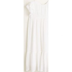 Mango Kids - Sukienka dziecięca Repi4 110-164 cm. Białe sukienki dziewczęce Mango Kids, bez wzorów, z wiskozy, casualowe, bez rękawów, mini, proste. Za 139,90 zł.