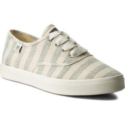 Tenisówki MARC O'POLO - 702 13943501 620 Grey/Sand 922. Szare półbuty damskie Marc O'Polo, na co dzień, bez wzorów, z gumy, bez obcasa, na płaskiej podeszwie, bez zapięcia. Za 239,00 zł.
