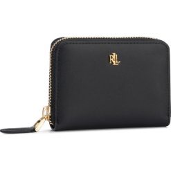 Mały Portfel Damski LAUREN RALPH LAUREN - Sm Zip Wllet 432754175010 Black. Czarne portfele damskie Lauren Ralph Lauren, bez wzorów, ze skóry. Za 399,00 zł.