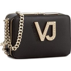 Torebka VERSACE JEANS - E1VRBBC2 70034 899. Czarne listonoszki damskie marki Versace Jeans, z jeansu. W wyprzedaży za 479,00 zł.