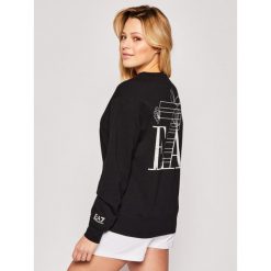 Bluza EA7 Emporio Armani 3HTM17 TJ31Z 1200. Czarne bluzy damskie EA7 Emporio Armani, s, bez wzorów, z elastanu, bez rękawów, bez kaptura. Za 419,00 zł.