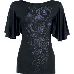 Spiral Entwined Koszulka damska czarny. Czarne bluzki damskie marki Spiral, bez wzorów, bez kołnierzyka, bez rękawów, bez kaptura. Za 99,90 zł.