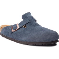 Klapki BIRKENSTOCK - Boston Bs 1012370 Navy. Niebieskie kapcie męskie marki Birkenstock, ze skóry. W wyprzedaży za 289,00 zł.