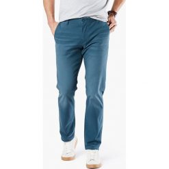 Spodnie chino - Tapered fit - w kolorze niebieskim. Niebieskie spodnie męskie DOCKERS, m, w paski. W wyprzedaży za 175,95 zł.