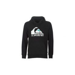 Bluzy Quiksilver OMNI LOGO SCREEN FLEECE. Czarne bluzy męskie Quiksilver, s, bez wzorów, bez kołnierzyka, bez rękawów, bez kaptura. Za 269,00 zł.