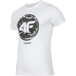 T-shirty męskie z nadrukiem: T-shirt męski TSM243 – biały