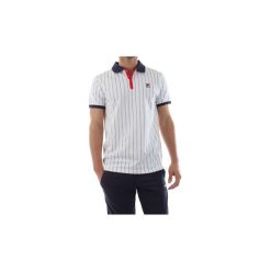 Koszulki polo z krótkim rękawem Fila 684386 STRIPED POLO. Białe koszulki męskie Fila, xs, bez wzorów, z krótkim rękawem. Za 210,79 zł.