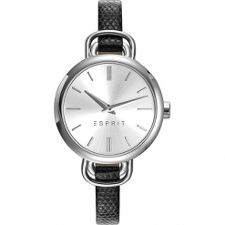 Zegarek kwarcowy w kolorze czarno-srebrnym. Czarne, analogowe zegarki damskie Esprit Watches, srebrne. W wyprzedaży za 272,95 zł.