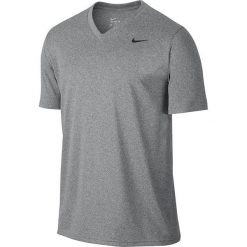 Nike Koszulka męska Legend 2.0 SS V-Neck Tee szara r. M (718839 091). Szare t-shirty męskie Nike, m. Za 75,00 zł.