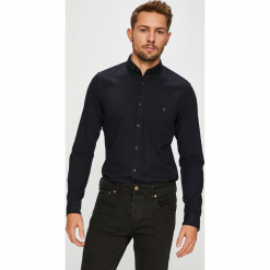 Tom Tailor Denim - Koszula. Szare koszule męskie na spinki TOM TAILOR DENIM, l, z bawełny, button down, z długim rękawem. W wyprzedaży za 139,90 zł.
