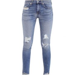 Rag & bone Jeans Skinny Fit lightblue denim. Niebieskie jeansy damskie marki rag & bone, z bawełny. W wyprzedaży za 854,25 zł.