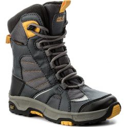 Buty zimowe chłopięce: Śniegowce JACK WOLFSKIN – Boys Snow Ride Texapore 4012042 Burly Yellow Xt M