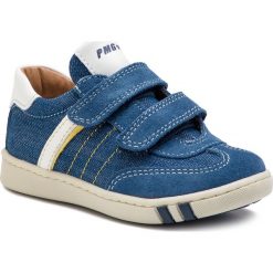 Sneakersy PRIMIGI - 3423233 M Bluett. Niebieskie trampki chłopięce Primigi, bez wzorów, ze skóry, na rzepy. W wyprzedaży za 199,00 zł.