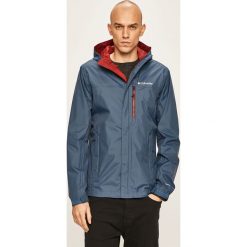 Columbia - Kurtka. Niebieskie płaszcze męskie Columbia, s, bez wzorów, z poliesteru, krótkie, z kapturem. Za 389,90 zł.
