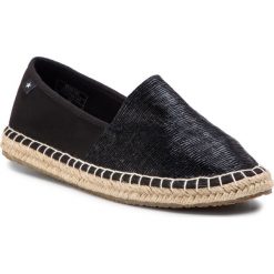 Espadryle BIG STAR - DD274A143 Black. Czarne espadryle damskie marki BIG STAR, na co dzień, bez wzorów, ze skóry ekologicznej, retro, bez obcasa, bez zapięcia. Za 89,00 zł.