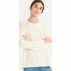 Sweter z wiązaniem - Kremowy. Białe bez kategorii Sinsay, s. Za 59,99 zł.