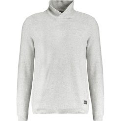 Swetry klasyczne męskie: Jack & Jones JORFOLLOW HIGH SHAWL NECK Sweter light grey melange