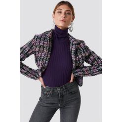 Glamorous Kurtka Multi Tweed - Multicolor. Szare bomberki damskie Glamorous, z materiału. Za 242,95 zł.