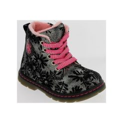V+J Buty Zimowe Za Kostkę Dziewczęce 23 Czarny. Czarne buty dziewczęce zimowe marki V+J, za kostkę, na sznurówki. Za 130,00 zł.