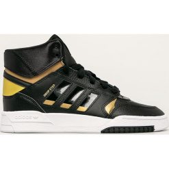 Adidas Originals - Buty Drop Step. Czarne buty sportowe damskie adidas Originals, bez wzorów, z gumy, sportowe. W wyprzedaży za 299,90 zł.