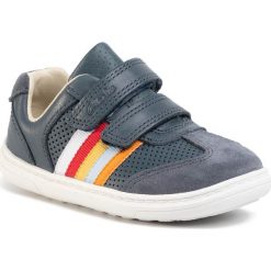 Sneakersy CLARKS - Flash Beau T 261503737 Navy. Niebieskie trampki chłopięce Clarks, bez wzorów, z zamszu, na rzepy. Za 219,00 zł.