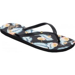 ROXY Damskie japonki Bermuda II Black ARJL100664-BL0 (rozmiar 37). Czarne klapki damskie Roxy, bez wzorów, bez obcasa. W wyprzedaży za 72,00 zł.