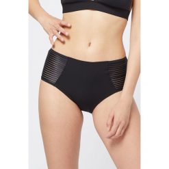 Etam - Figi Zebra. Czarne majtki damskie Etam, xl, bez wzorów, z elastanu. Za 59,90 zł.