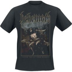 Behemoth ILYAYD Cover T-Shirt czarny. Czarne koszulki męskie Behemoth, l, z nadrukiem, z okrągłym kołnierzem. Za 74,90 zł.